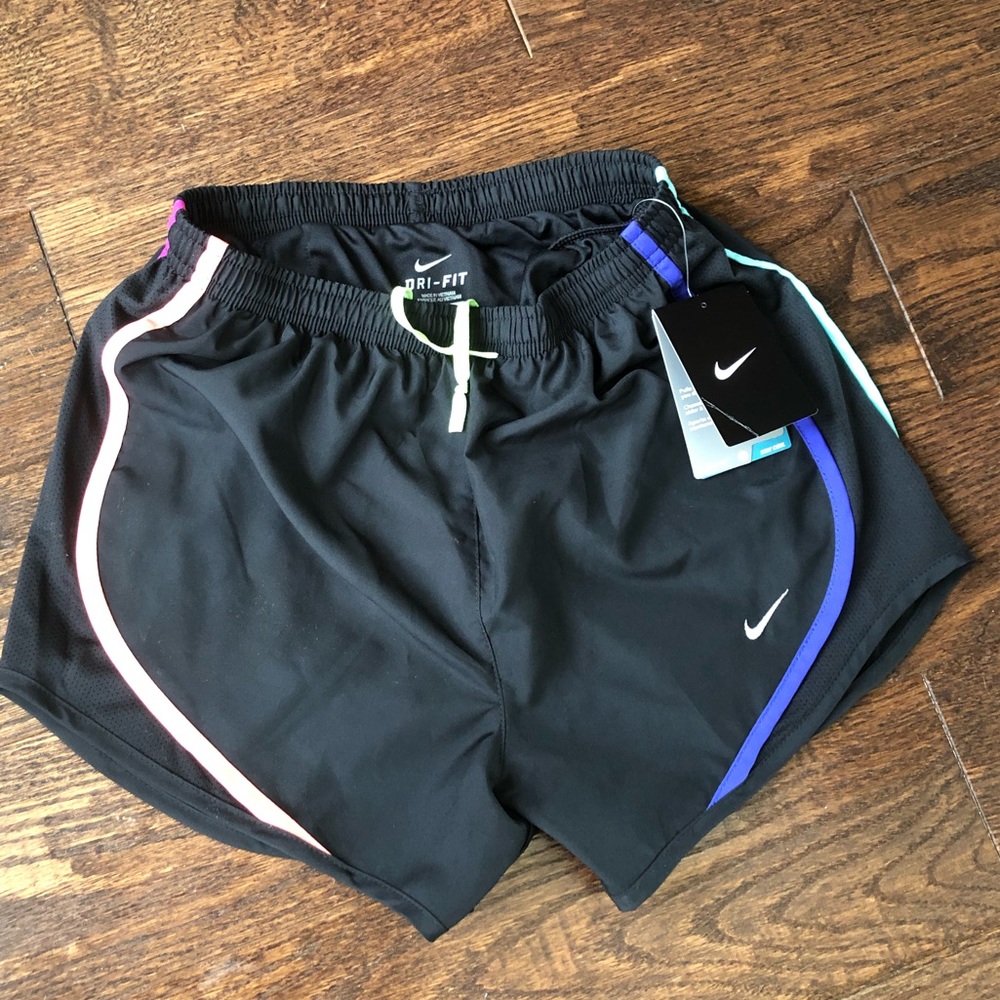 Nike dri-fit running shorts multi-color